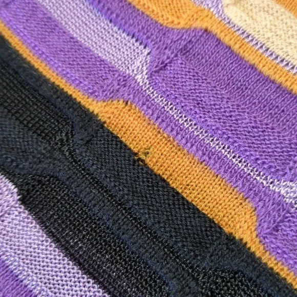 M Missoni NWT Long Sleeve Sweater Dress US 6 EU42 Multi Color Wool Blend 3D Knit - Picture 15 of 16